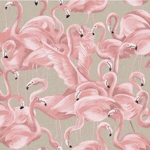 Tempaper & Co. Flamingo Removable Peel and Stick Wallpaper, Ballerina Pink, 28